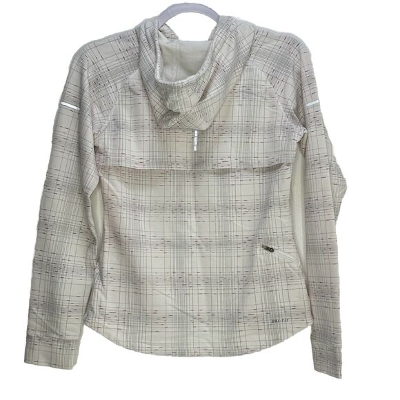 Nike Women's Hooded Long Sleeve Dri Fit Vented Pullover Sz S Reflective Running - Picture 2 of 7